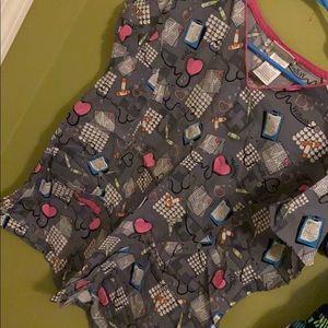 Scrub tops all for 35